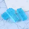 Nuevos ladrillos de cristal transparente, ladrillos de hielo, accesorios de resina, colgantes hechos a mano creativos para DIY, decoraciones de mesa, accesorios para horquillas