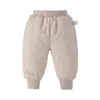 Pantalones Casuales para Bebés Pequeños y Medianos en Invierno, Pantalones Leggings Versátiles, Pantalones Gruesos y Cálidos de Otoño para Bebés Niños y Niñas para Usar Afuera