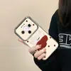 Funda Adecuada para Teléfono Huawei Mate80 con Diseño Artístico y de Nicho, Oso con Bufanda Roja de Alto Aspecto para Huawei Mate70 Pro
