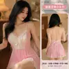 Borboleta Pensamentos Maravilhosos Seda Lingerie Sexy Role-Playing Fofo Brincalhão Puro Malha Transparente Uniforme Roupa de Empregada A910
