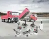 Válvula Manual Válvula de Coche Seis Agujeros con Combinación de Ralentización Válvula de Aire para Volquete 6CV-D