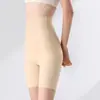 Calça Modeladora Pós-Parto Preta de Fábrica OEM Personalizada com Zíper, Cintura Alta para Controle da Barriga, Afina a Cintura e Achata a Barriga, Levanta Bumbum para Mulheres
