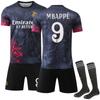 2425 Real Madrid Edição Especial Padrão Dragão Uniforme de Futebol Preto Nº 9 Camisa Mbappé 5 Bellingham 7 Vinicus Ronaldo
