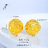 Puzuoqiang Color-Preserving Oro de Arena Antigua DIY Accesorios Flor de Peonía Rosa Dragón Cuentas Separadoras Cuentas de Barril Pulsera Collar Cuentas