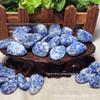 Cerca de 20 ~ 30mm 100g preço Blue Point pedra cascalho ornamentos de decoração de pedra nua