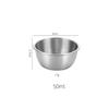 Copo para Molho 40/50/70ml Aço Inoxidável 304 Prato para Molhar com Tampa à Prova de Vazamento Copo para Molhar Molho para Salada Prato para Condimentos