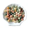 Cuentas pequeñas de calabaza estilo fresco, tallas de raíz de Bodhi, accesorios para pulseras DIY hechos a mano, piezas con cuentas terminadas al por mayor