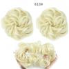 [Listo para envío transfronterizo] Peluca con banda para el cabello rizado, bolsa para el cabello, diadema europea y americana con moño esponjoso, banda para el cabello, fabricante de moño flor