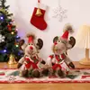 Semanal Nuevo Muñeco de Navidad Transfronterizo Lindo Navidad Creativo Muñeco Adorno Decoración Accesorios Diseño de Ventana