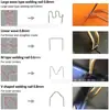 Máquina de Soldadura de Plástico para Parachoques de Coche Alambre de Soldadura Máquina de Reparación de Carrocería de Plástico Soldadura por Parche Clavo de Soldadura Clavo de Soldadura para Máquina de Soldadura de Plástico