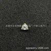 ASTMF-13 aleación de titanio colección oro morado claro aretes G23 titanio rosca interna circonita pernos para labio pernos para piercing