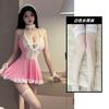 Sexy Lingerie Sexy Grande Tamanho Maid Uniforme Tentação Pure Free Passion Suit Lace Cabelo Bolsa das Mulheres