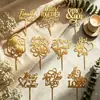 Decoraciones acrílicas para pasteles de boda estilo ins transfronterizo para mesas de postres de compromiso, boda, matrimonio y propuesta con toppers acrílicos