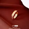 Anillo abierto redondo de circonita chapado en oro real de 18k, sensación de lujo ligero de alta gama, joyería para mujer simple, elegante y versátil