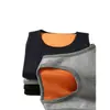 Chaleco térmico engrosado con forro polar para otoño e invierno para hombre, chaleco de ropa interior ultraligero de calor instantáneo ajustado para usar debajo