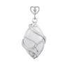 Comercio exterior transfronterizo joyería al por mayor colgante ovalado de cristal natural collar de línea simple ojo de caballo femenino versátil sensación de alta gama