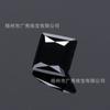 Venta Caliente Transfronteriza Piedra Suelta de Moissanita Negra Cuadrada Moissanita Negra Cuadrada Princesa Proveedor Fabricante de Wuzhou