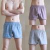 Ropa Interior para Hombre Hua Jielong Bóxer Rayado Algodón Bóxer Hombre Holgado Delgado Transpirable Calzoncillos