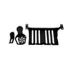 Soporte de Copa Giratorio para Mesa Personalizado Caja de Cables Gancho para Auriculares Combinación Estante de Plástico Caja de Almacenamiento Juego de Tres Piezas