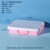 Venta al por mayor Juguete Espacial Arena Plástico Mesa de Arena Plástico Caja de Almacenamiento de Plastilina Caja de Almacenamiento de Juguetes con Tapa Caja de Plástico Caja de Almacenamiento