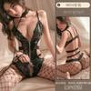 Yiyue lingerie sexy sexy oco uniforme tentação aberto macacão das mulheres pijama quente terno atacado 8634