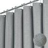 Fábrica Fuente Amazon Rusia Cortina de Ducha de Lino Imitación Cortina de Ducha para Baño Espesada Impermeable Cortina de Partición Cortina de Ducha