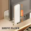 Estante de Colocación para Router Wifi, Estante de Almacenamiento para Montar en Pared, Soporte para Regleta de Enchufe, Caja de Almacenamiento Organizadora de Escritorio para Montar en Pared