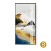 Pintura Decorativa de Entrada de Luxo Leve Mural de Porta Parede de Porta Pintura Suspensa Atmosférica Versão Vertical Pintura Decorativa de Corredor Pintura de Jinshan