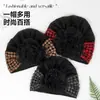 Nuevo Pañuelo Versátil para Mujer, Elegante y Transpirable Gorro Blanco de Encaje para el Cabello para Uso en Casa, Adecuado para Madres Mayores