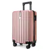 Mala de Viagem Grande de 24 polegadas Zíper Abc Fechadura Combinada para Viagem de Negócios Mala de 24 polegadas Leve Expansível Camada Mala