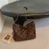 Bolsa de Mão com Flocagem em Camurça Feminina 2026 Nova Outono Melade Bolsa de Ombro Único Grande Capacidade Bolsa Tote para o Trabalho Bolsa Transversal