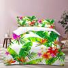 Textil Hogar Personalizado Transfronterizo Serie Floral de Tres Piezas Funda Nórdica 3D Comercio Exterior Ropa de Cama Impresión Digital