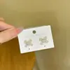 Pendientes de tulipán con diseño de hada súper, engastados con piedras, pendientes simples de nicho, moda para mujer, diseño de alta gama, pendientes de temperamento al por mayor