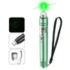 710 luz láser verde láser alta potencia carga directa USB patrón de estrellas láser luz roja láser verde linterna