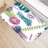 Felpudo Navideño para el Hogar con Estampado de Árbol de Navidad, Felpudo para Puerta de Sala de Estar