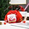 Jingchen criativo bolsa de Natal tridimensional boneca saco de doces vários sacos de maçã saco de cordão saco de presente decorativo