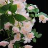 Flor de cerezo artificial de ratán para colgar en la pared, flor artificial de ratán, tubo de aire acondicionado, decoración de techo interior para bodas, planta de vid de plástico