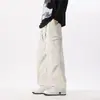 2026 Nuevo Primavera y Otoño Talla Grande-8XL Ropa de Trabajo Casual Estilo Callejero Americano Marca de Moda Elegante Corte Recto Ropa de Trabajo Casual