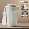 Taza de Acero Inoxidable de Doble Capa con Aislamiento al Vacío y Correa, Taza de Agua Portátil para Oficina, Estudiantes, Coche, Taza de Café Octagonal