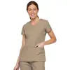 Ropa Quirúrgica de Hospital, Ropa para Lavado de Manos, Uniformes Profesionales para Clínica, Traje Delgado de Cuello en V para Estudiante de Enfermería Mujer, Dropshipping Amazon
