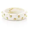 Pulseira de Resina Estilo Blogger Ins Coreana para Mulheres, Design de Nicho, Estiloso Retrô, Pulseira da Moda e Versátil