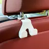 Gancho doble para asiento de coche gancho para respaldo de asiento respaldo de asiento soporte multifuncional para teléfono móvil gancho para coche