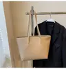 Bolsa casual transfronteiriça de grande capacidade, nova bolsa tote estilosa e minimalista para mulheres, adequada para o trabalho e o trajeto diário, bolsa de ombro e bolsa de axila