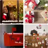 Transfronterizo Original Nuevo Amazon Plantilla de Navidad DIY Plantilla de Copo de Nieve Navideño Versión de Lavado Pintura Frotado Personalización