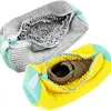Saco para Lavar Sapatos, Saco para Lavagem e Proteção de Sapatos, Saco Especial Preguiçoso para Lavar Sapatos em Máquina de Lavar, Saco Lavável em Máquina Doméstica para Lavar Sapatos, Anti-Deformação de Sapatos