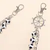 Corrente de Cintura Fashion e Única Versátil Dupla Camada Corrente para Calças de Cheerleading de Futebol Corrente para Pendurar em Jeans Corrente de Calça de Nicho de Alta Qualidade