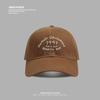 Gorra de béisbol informal americana con letras bordadas para mujer, gorra de estilo coreano que combina con todo, gorra de sol japonesa para hombre.