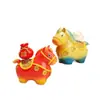 Año Nuevo del Caballo Lindos Adornos de Pony Muñeco de Caballo Manualidades de Resina Adornos de Caballo Decoración de Escritorio Regalos Culturales y Creativos