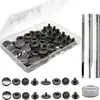Amazon 15 Conjuntos Quatro Cores 15mm Tipo Pressão Botões 831 Encaixes de Pressão Metálicos Pai-Filho Fechos Rápidos Fechos Ocultos Invisíveis Conjunto