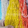 Cuentas de cristal para pastel redondas de 4 mm, obleas, doble vidrio plano, accesorios para joyería hechos a mano, aretes, collar, pasador, diadema DIY